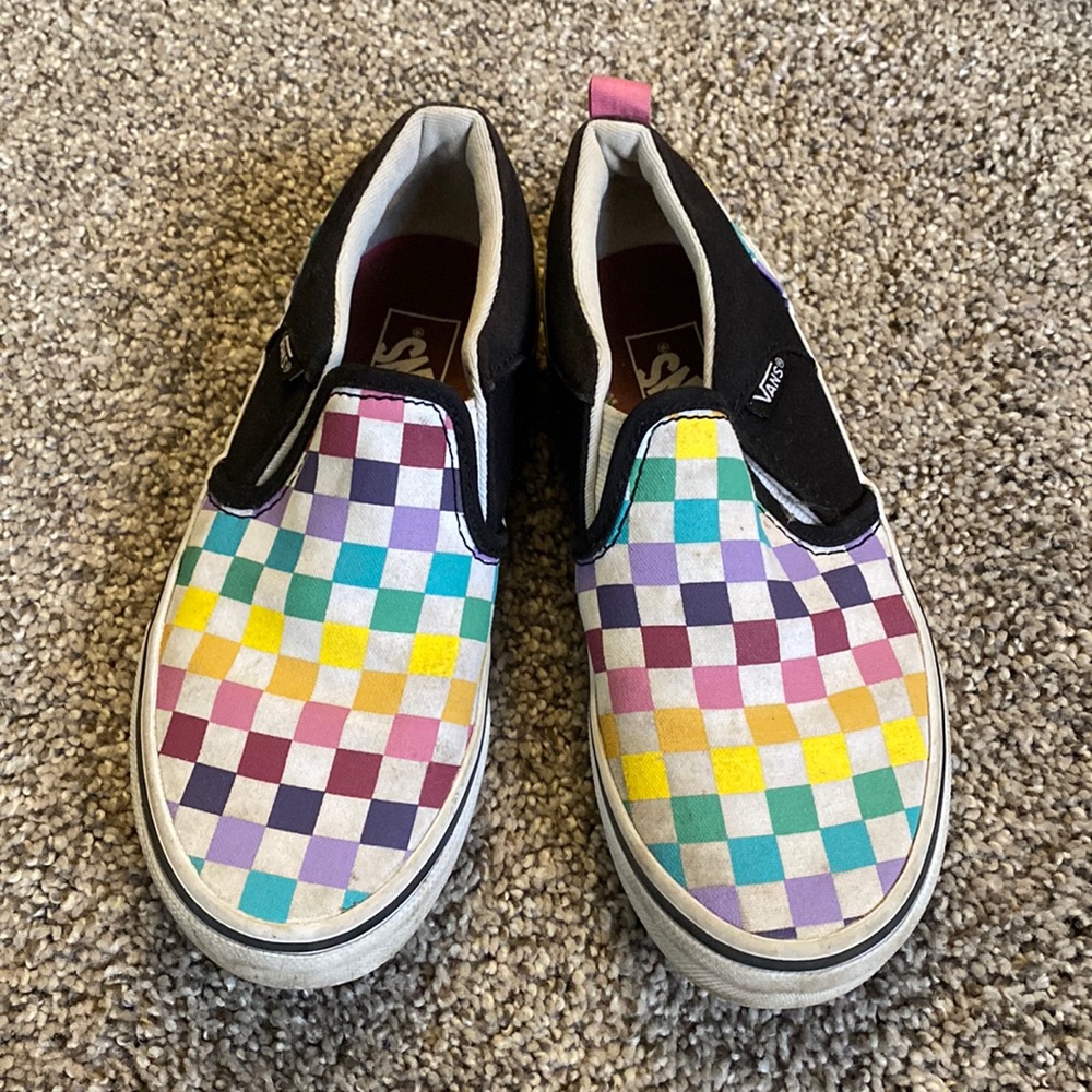 Checkered Vans Shoes